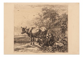 Paulus Potter (1625 - 1654) - Na pastvě
