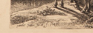Paulus Potter (1625 - 1654) - Na pastvě