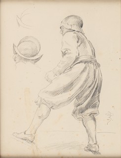 František Ženíšek (1849 - 1916) - Studie vojáka