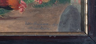Ernst Lothar Hoffmann (1887 - 1943) - Drůbeží idyla u vody