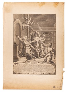 Balthasar van Westerhout (1656 - 1728) - Zavraždění svatého Václava (předloha Johann Onghers)