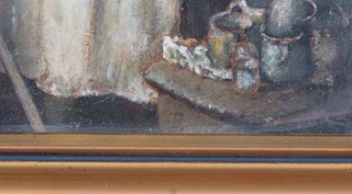 Eduard von Grützner (podle) - V ateliéru