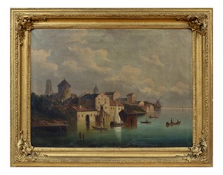 Okruh / následovník Karl Kaufmann (1843 Opava – 1902 Vídeň) - Přístavní město