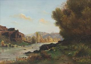 E. Jourden - Krajina s řekou