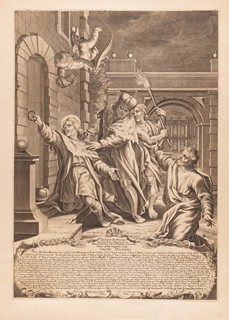Balthasar van Westerhout (1656 - 1728) - Zavraždění svatého Václava (předloha Johann Onghers)