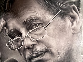 Colin Morris (1968) - Obraz - portrét Václava Havla