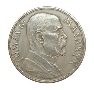 Velká stříbrná medaile 1935 - T.G. Masaryk 50 mm