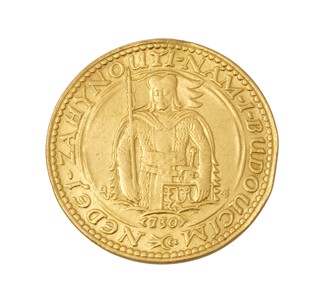 Číslovaný svatováclavský dukát 1923
