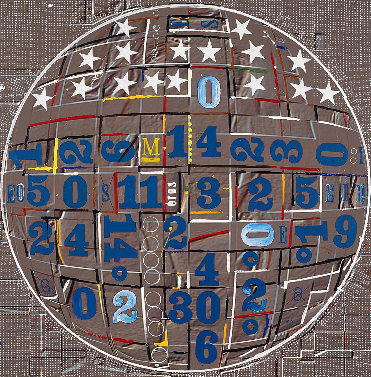 Ball with lettering