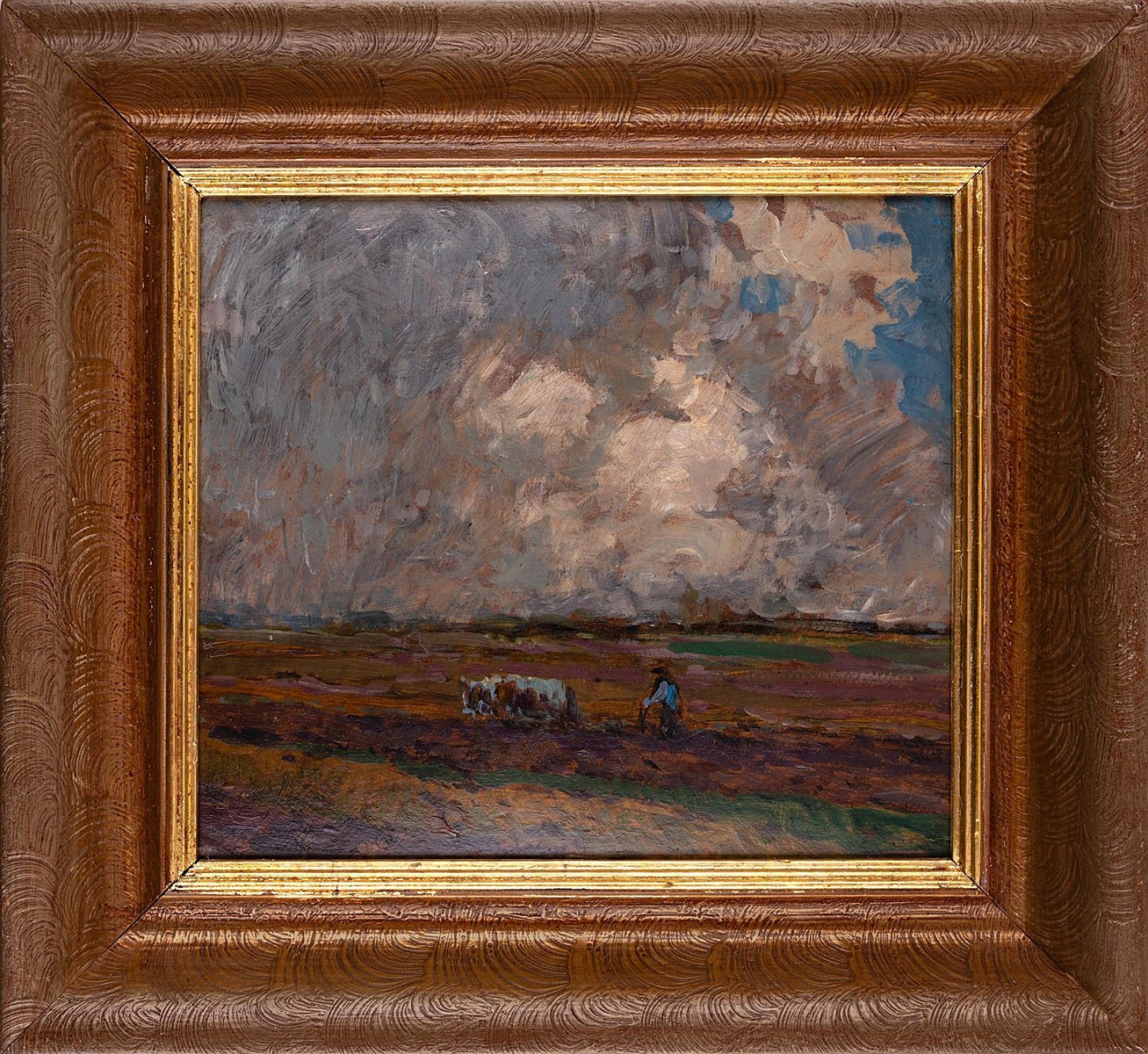 In the fields