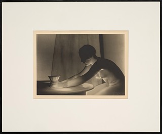 Woman with a bowl