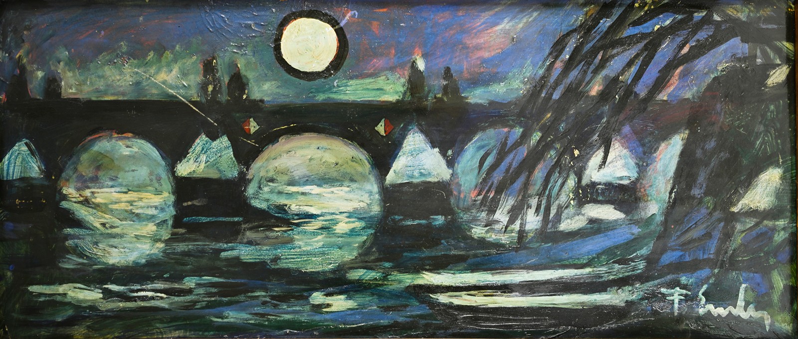 František Emler (1912-1992) - Noční procházka