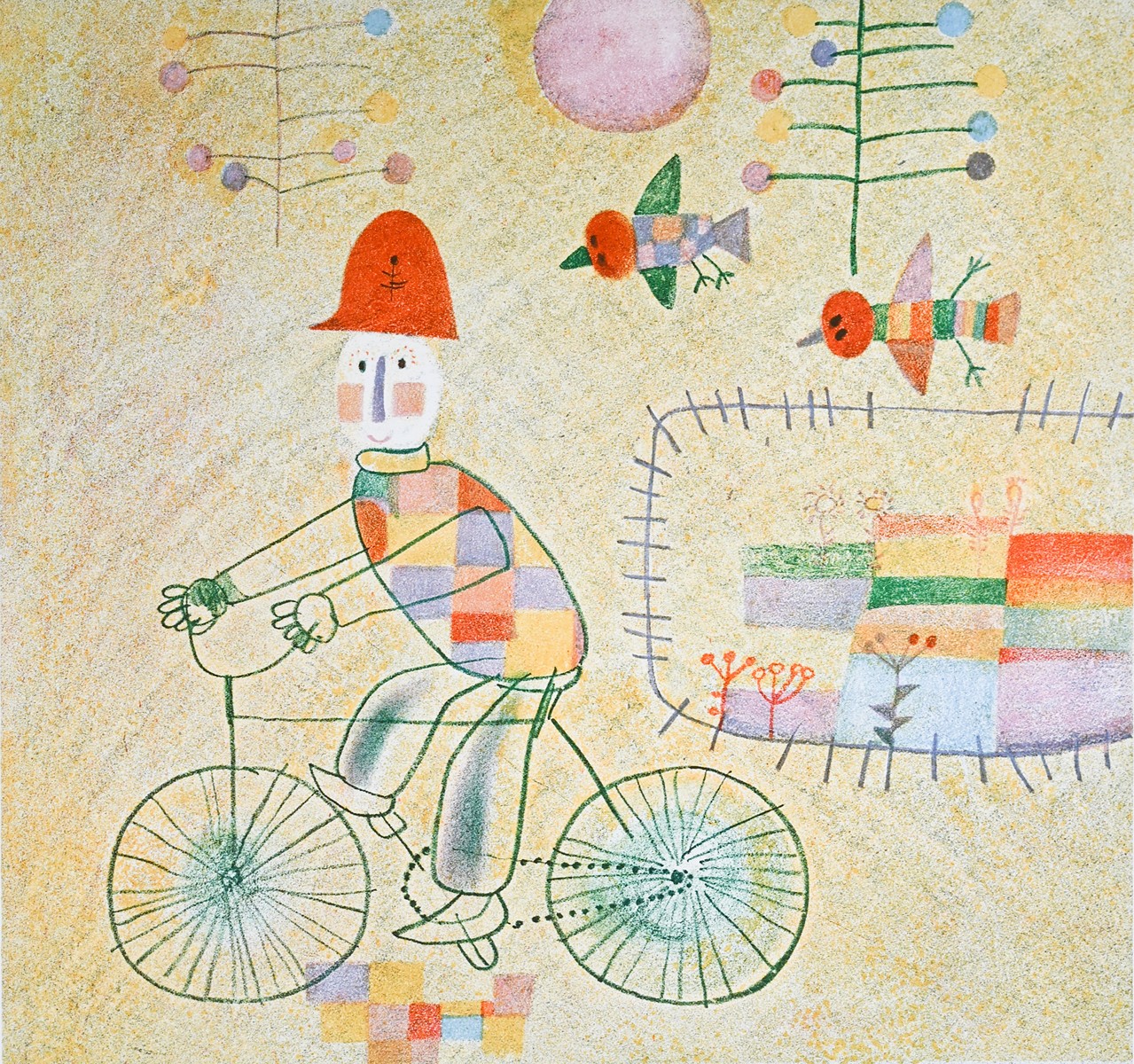 Josef Paleček (1932) - Chlapec na kole