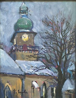 František Emler (1912-1992) - Kostelní věž