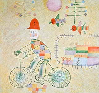 Josef Paleček (1932) - Chlapec na kole