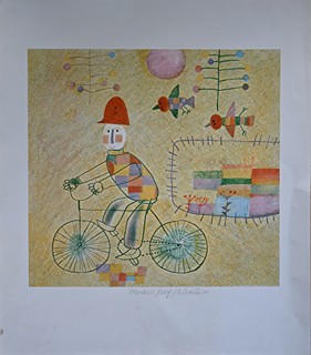 Josef Paleček (1932) - Chlapec na kole