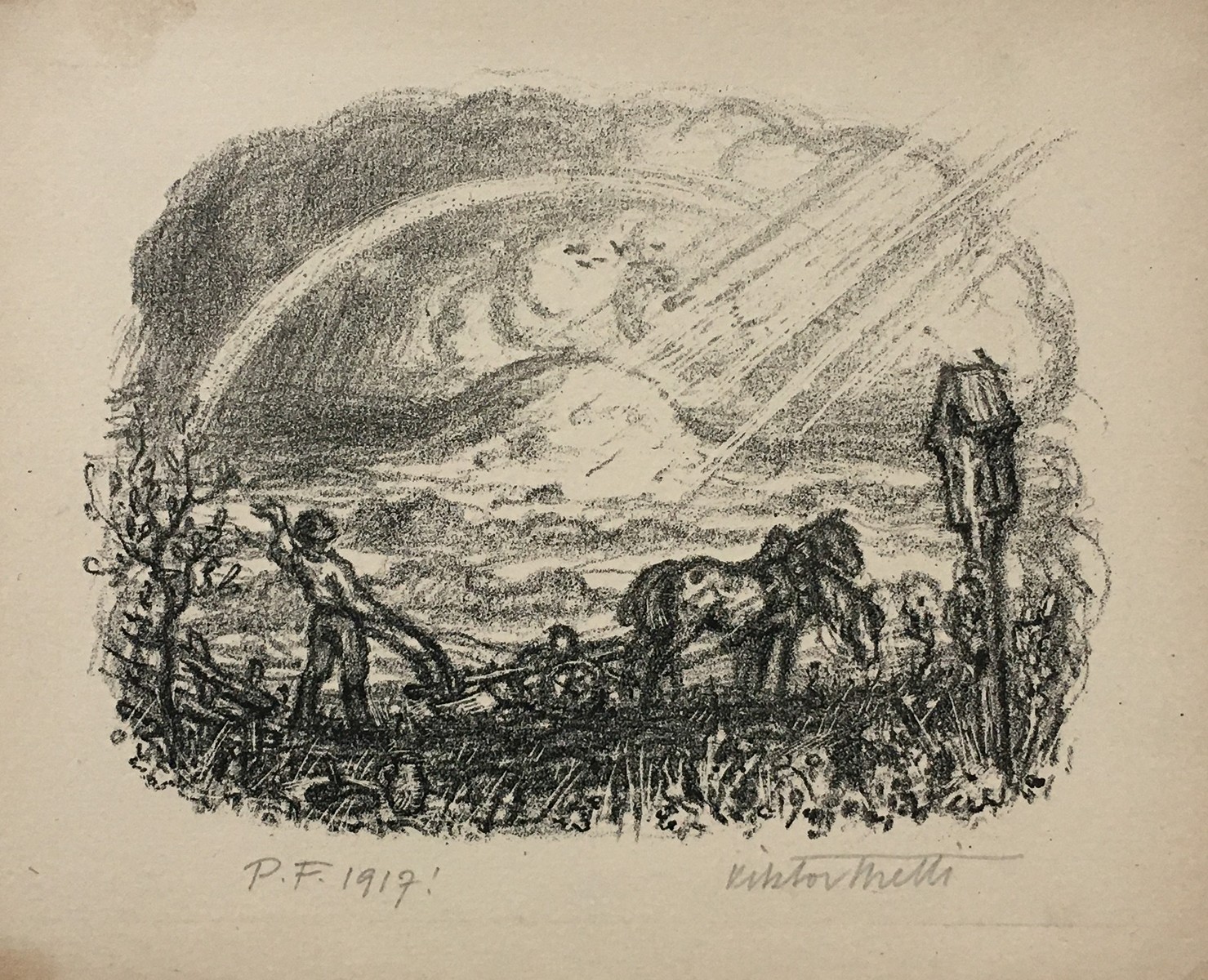 Vikotr Stretti (1878 - 1957) - Orba
