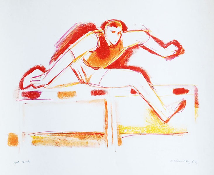Karel Hruška (1930) - Překážkový běh