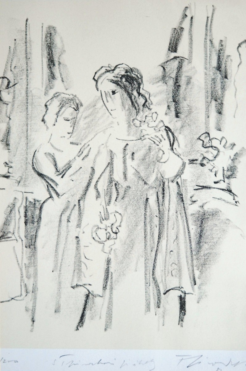 František Jiroudek (1914 - 1991) - U švadleny
