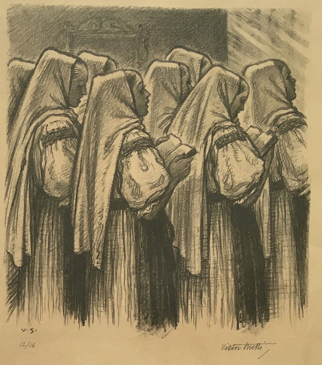 Viktor Stretti (1878 - 1957) - Dívky