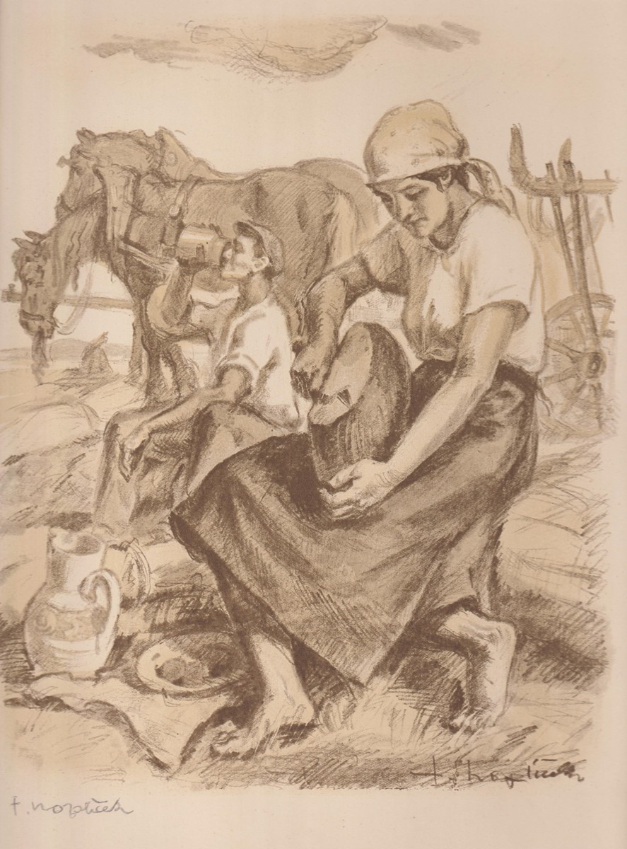 František Hoplíček (1890 - 1946) - Konvolut 2x grafických listů