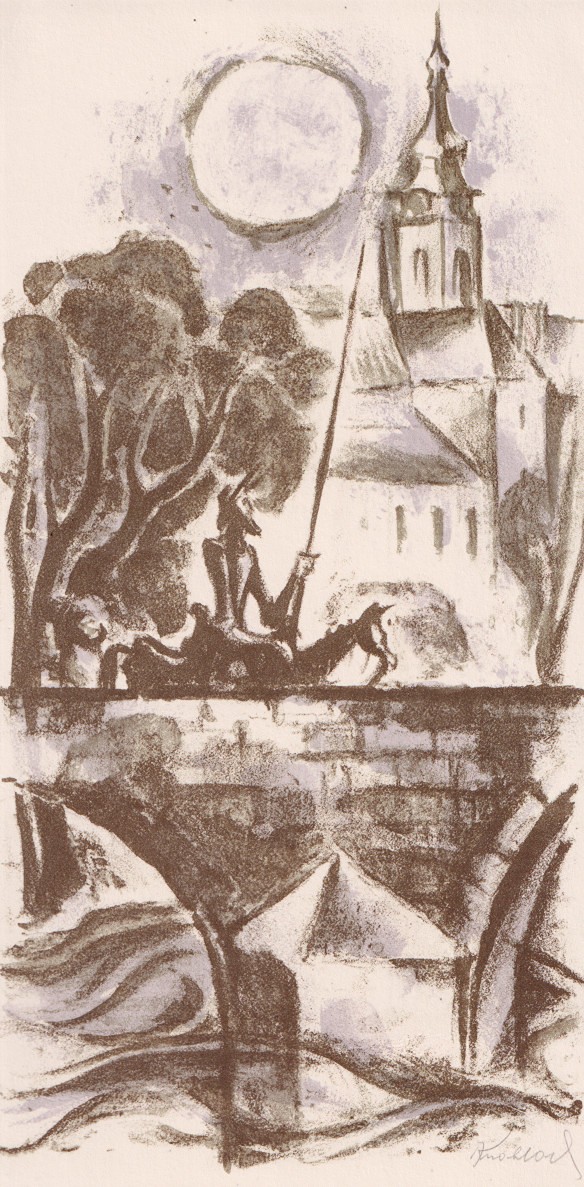 Bohuslav Knobloch (1924 - 1998) - Don Quijote