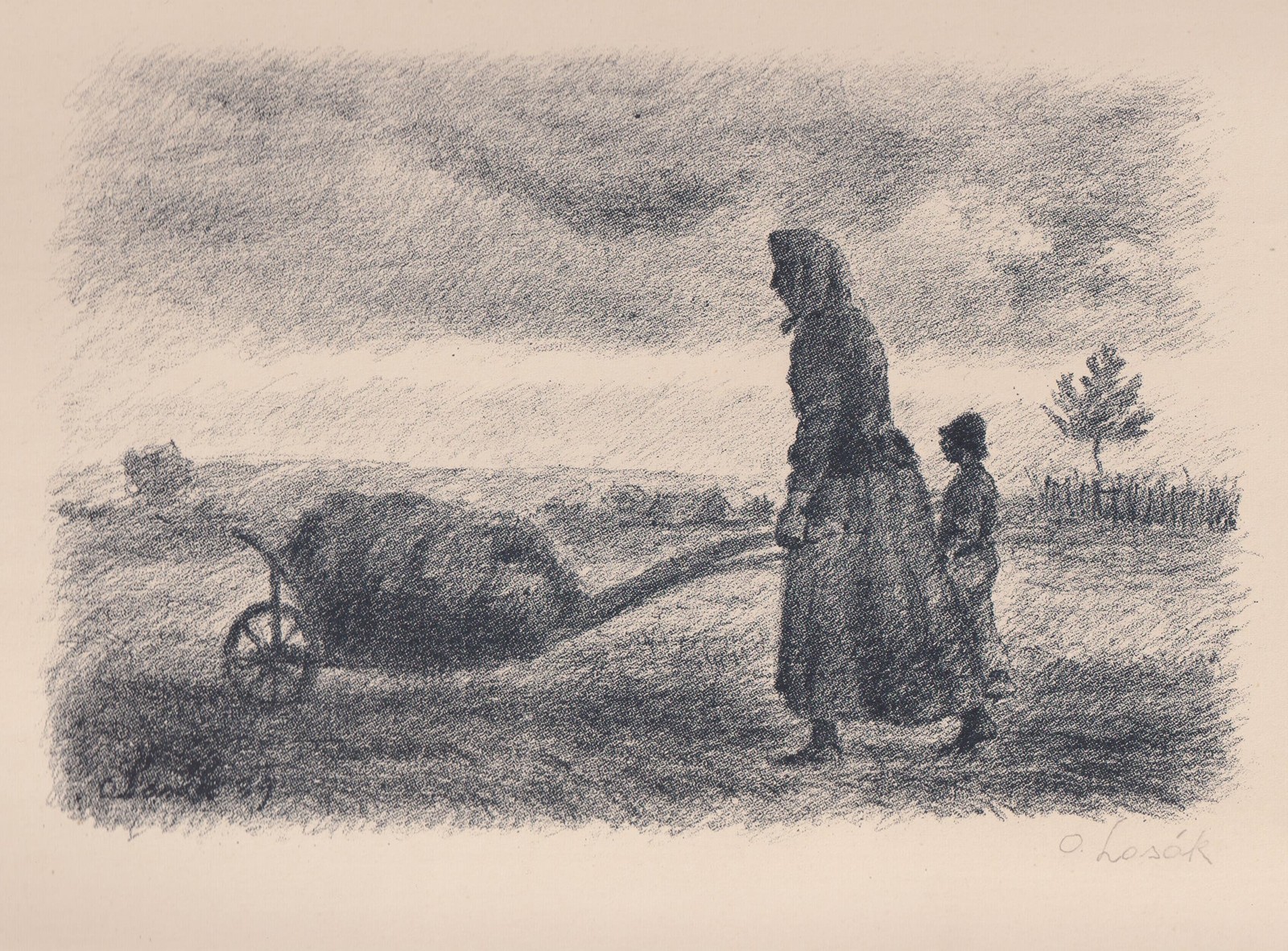 Oldřich Lasák (1884 - 1968) - K večeru