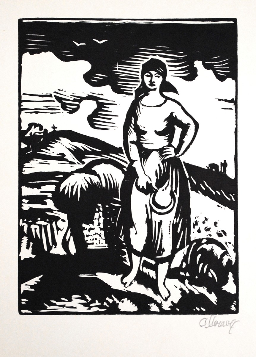 Alois Moravec (1899 - 1987) - Na poli