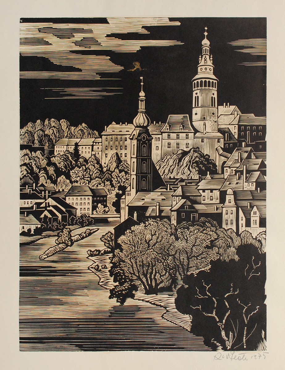 Karel Štěch (1908 - 1982) - Město