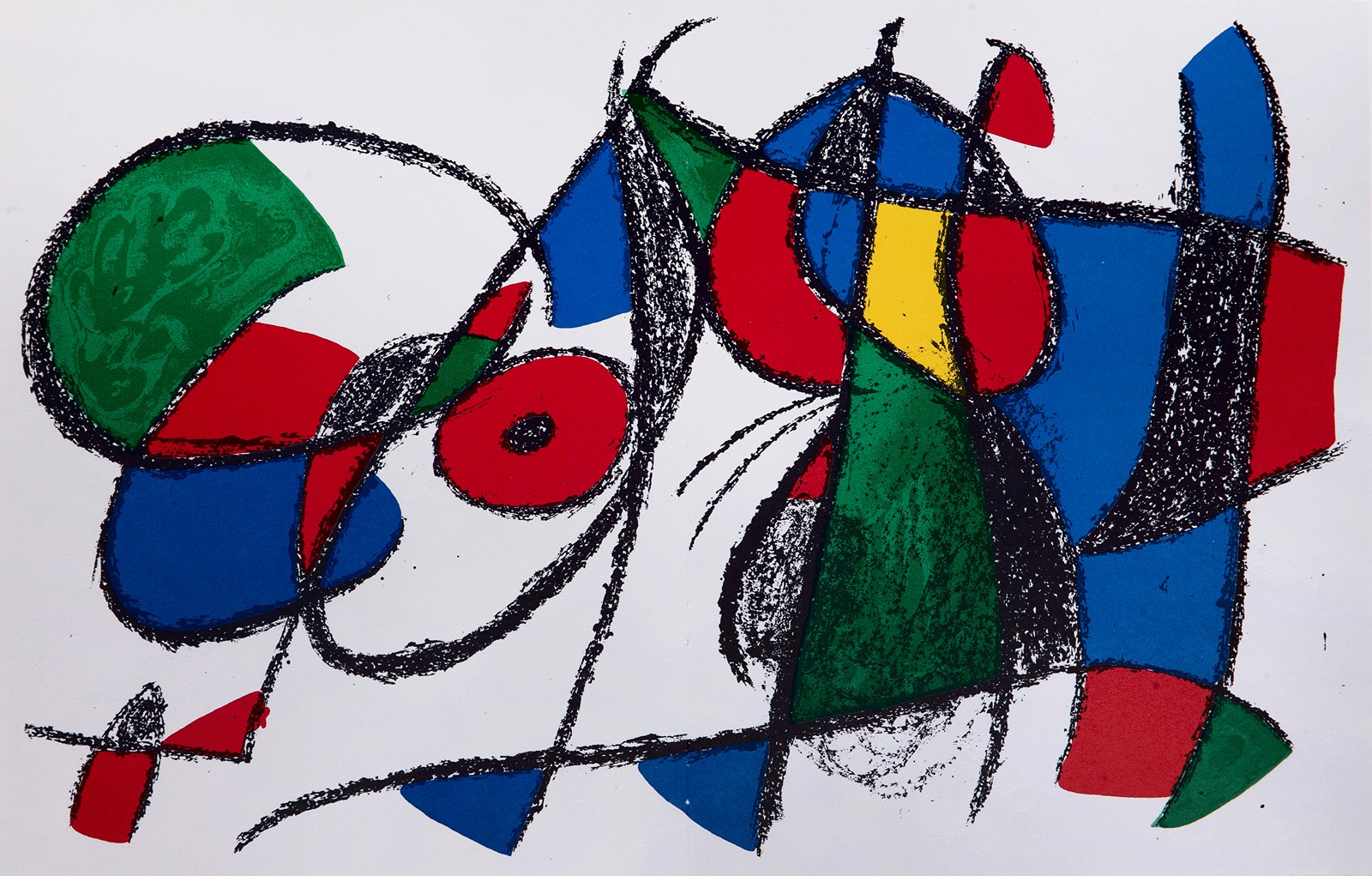 Joan Miró (1893 - 1983) - Bez názvu (z Lithographe II)