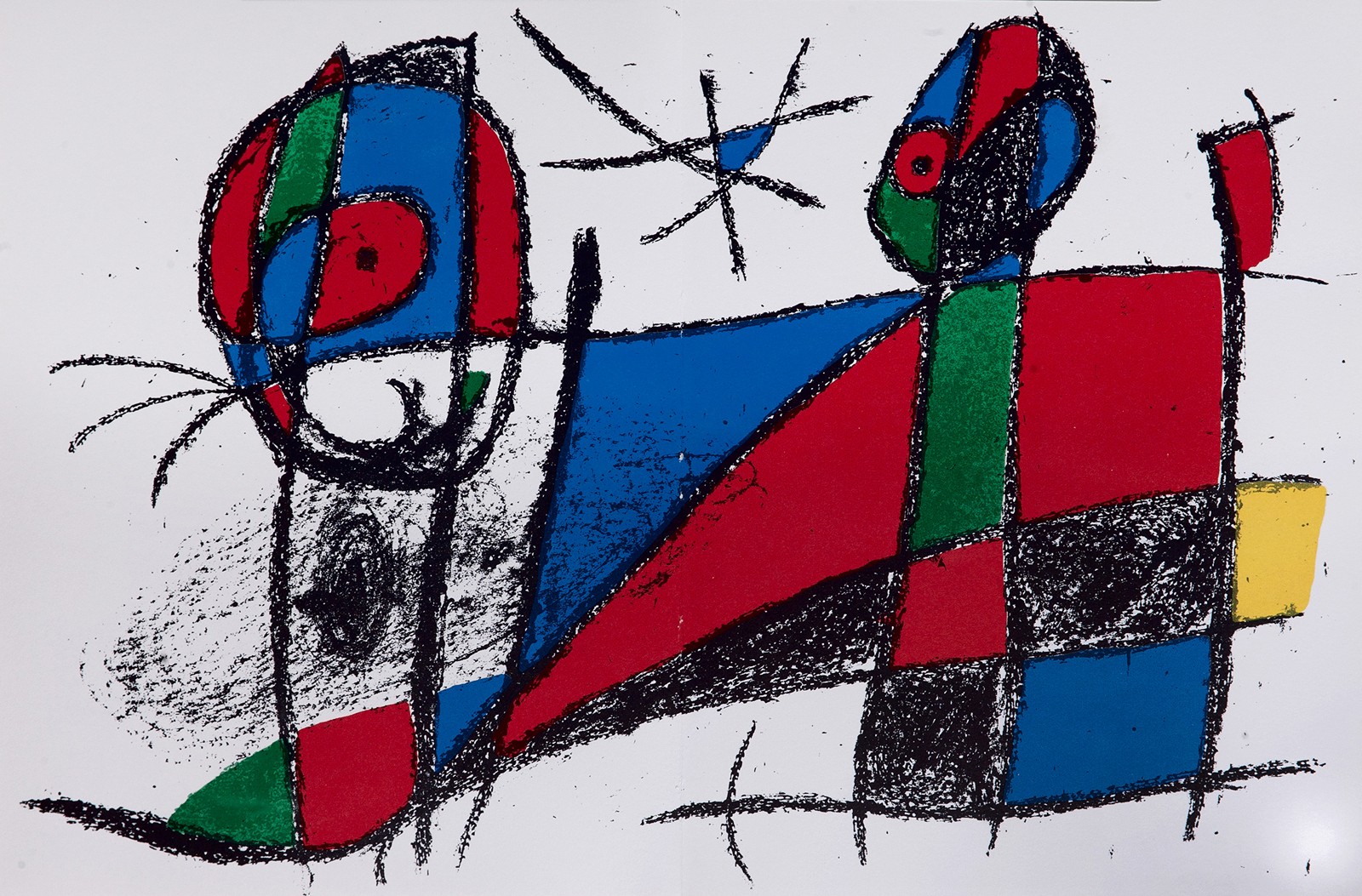 Joan Miró (1893 - 1983) - Bez názvu (z Lithographe II)