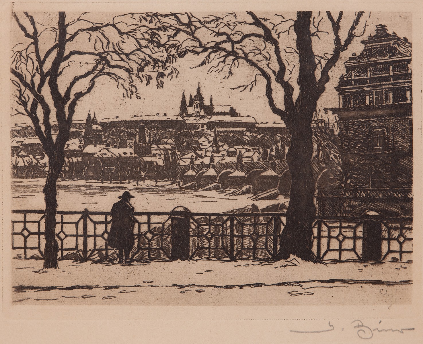 Josef Bino (1881 - ?) - Smetanovo nábřeží