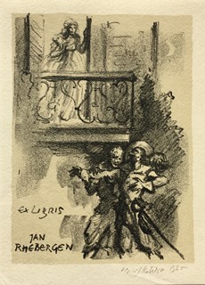 Emil Kotrba (1912 - 1983) - Ex libris Jan Rhebergen