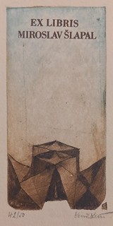 Kamila Ženatá (1953) - Ex libris Miroslav Šlapal