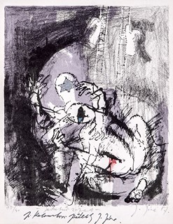 Josef Jíra (1929 - 2005) - Jákobův zápas