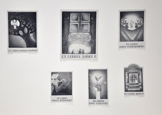 Milan Erazim (1946) - Konvolut Ex libris