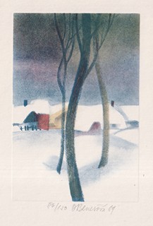 Daniela Benešová (1929) - Zasněžená vesnice