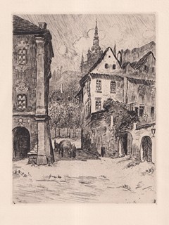Zdenka Braunerová (1858 - 1934) - Valdštejnský plácek