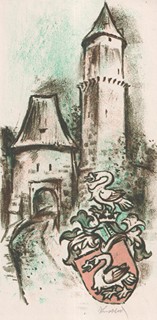 Bohuslav Knobloch (1924 - 1998) - Hrad Zvíkov