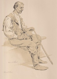 Josef Koudelka (1877 - 1960) - Krojová studie