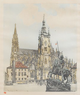 Vladislav Röhling (1878 - 1949) - Chrám sv. Víta