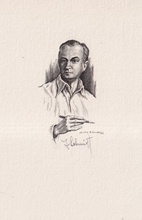 Jindřich Schmidt (1897 - 1984) - Autoportrét