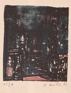 Karel Souček (1915 - 1982) - Noční město