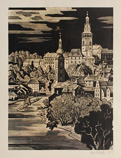 Karel Štěch (1908 - 1982) - Město