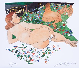 Josef Mžyk (1944) - Na louce