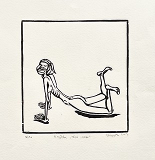 Martina Chloupa (1976) - Z cyklu "tělo-cvik" I