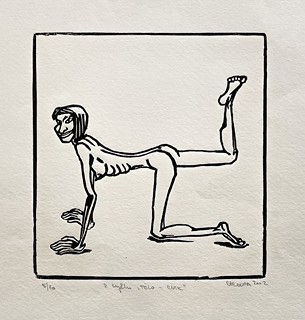 Martina Chloupa (1976) - Z cyklu "tělo-cvik" IV