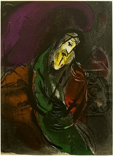 Marc Chagall (1887 - 1985) - Jeremiáš