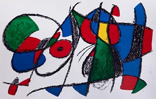 Joan Miró (1893 - 1983) - Bez názvu (z Lithographe II)