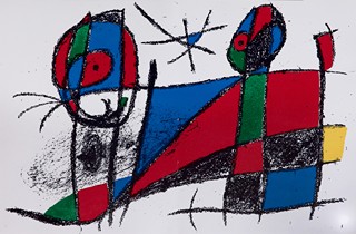 Joan Miró (1893 - 1983) - Bez názvu (z Lithographe II)